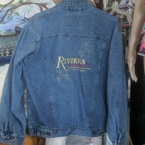 Vintage Rivera Las Vegas Casino Jean Jacket